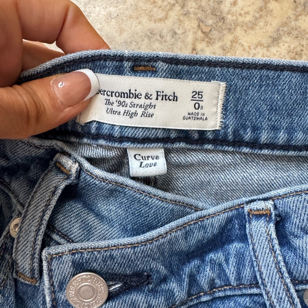 Abercrombie & Fitch Women's Blue Jeans